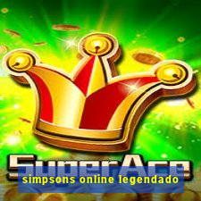 simpsons online legendado